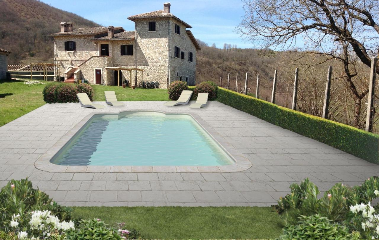 Agriturismo La Commenda-Adults Only Cascia Dış mekan fotoğraf