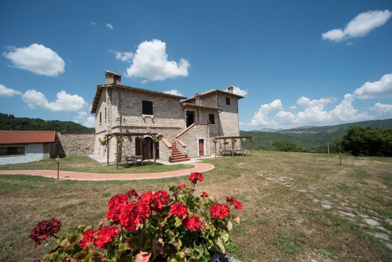 Agriturismo La Commenda-Adults Only Cascia Dış mekan fotoğraf